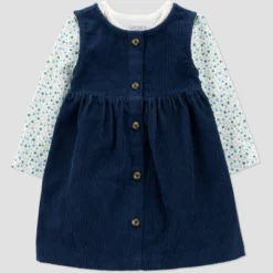 Carter's Just One You® Baby Girls' 2pc Floral Jumper Set - Blue -Carter's Shop GUEST 01736b87 c9b6 4f55 91b5 3f9e82cc8c50