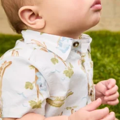 Carter's Just One You® Baby Boys' Safari Top & Bottom Set - White/Brown -Carter's Shop GUEST 0b327092 70c0 4b9e 9d7c eec726256021