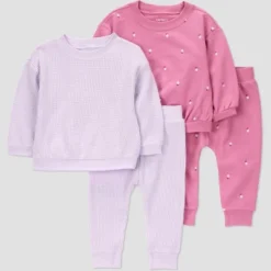 Carter's Just One You® Baby Girls' 4pc Floral Top & Jogger Set - Pink/Purple -Carter's Shop GUEST 0c3adc30 0156 4cfe 9ee7 36d366df1960