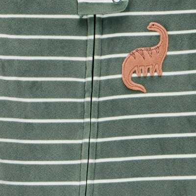 Carter's Just One You® Toddler Boys' 2pk Snug Fit Long Sleeve Fleece Footed Pajama 2 Carter's Just One You® Toddler Boys' 2pk Snug Fit Long Sleeve Fleece Footed Pajama - Image 2