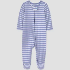 Carter's Just One You® Baby Boys' Stripe Comfy Soft Sleep N' Play - Blue -Carter's Shop GUEST 0de63977 aebd 4864 8062 942cac52add1
