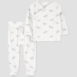 Carter's Just One You® Baby Boys' 2pc Zebra Cardigan Set - White -Carter's Shop GUEST 1ce6039b 8047 465e 9c62 7ad520e89c92