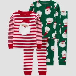 Carter's Just One You® Toddler 4pc Striped Santa Pajama Set -Carter's Shop GUEST 3a612e3d 6898 45d9 857e a324948df840