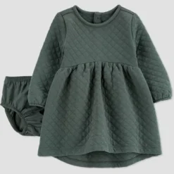 Carter's Just One You®️ Baby Girls' Quilted Dress - Green -Carter's Shop GUEST 3ad16b76 4dfb 4cfe 9674 c010027a1360