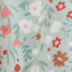 Carter's Just One You®️ Toddler Girls' 2pk Florals And Owls Fleece Footed Pajama - Ivory/Green