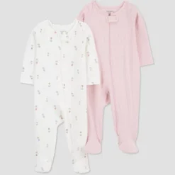Carter's Just One You® Baby Girls' 2pk Floral Sleep N' Play - Pink/Ivory -Carter's Shop GUEST 47e370d8 0eec 4172 ad67 d6de37e60e08