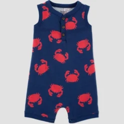Carter's Just One You® Baby Boys' Crab Romper - Navy Blue/Red -Carter's Shop GUEST 52be4007 977c 4a7a a5d6 df7776c56be1