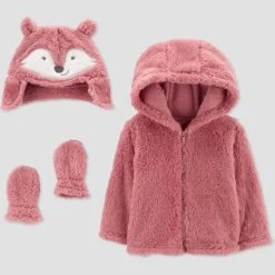 Carter's Just One You®️ Baby Fox Jacket - Pink -Carter's Shop GUEST 53cea3b7 4b67 4bc7 bb9e cea60618d434