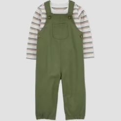Carter's Just One You® Baby Boys' Striped Undershirt & Bottom Set - Green -Carter's Shop GUEST 6206c255 8343 4512 a588 8db2f787dfea