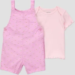 Carter's Just One You® Baby Girls' Geo Shortalls - Purple -Carter's Shop GUEST 649299bf c411 4b1d 9451 ca1aaa70de83