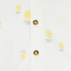 Carter's Just One You®️ Baby Boys' Pineapple Top & Bottom Set - White/Yellow