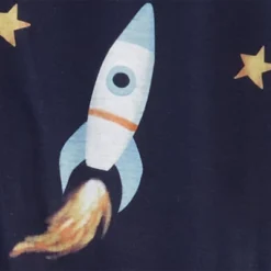 Carter's Just One You®️ Toddler Boys' 2pk Spaceships And Dinos Footed Pajama - Blue