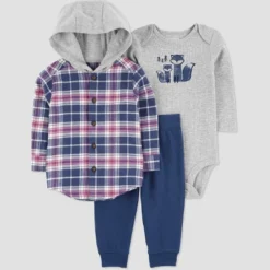 Carter's Just One You® Baby Boys' Plaid Top & Bottom Set - Blue/Purple -Carter's Shop GUEST 996ceea6 2c48 4ea2 baa4 37e0f47d68e4