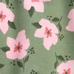 Carter's Just One You® Baby Girls' 2pc Floral Top & Bottom Set - Green