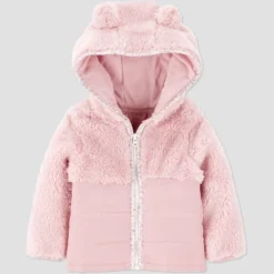 Carter's Just One You® Baby Girls' Puffer Jacket - Pink -Carter's Shop GUEST a612753f 8e4c 4462 8b6c 2e6283f5fa6c