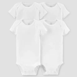 Carter's Just One You® Baby 4pk Short Sleeve Bodysuit - White -Carter's Shop GUEST ae1f2743 5cfa 4ecd 8719 ae195f36ca39