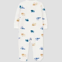 Carter's Just One You® Baby Boys' Cars Printed Sleep N' Play - Cream