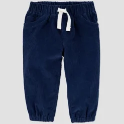 Carter's Just One You® Baby Boys' 2pc Plaid Button Up Bodysuit And Pants Set - Blue