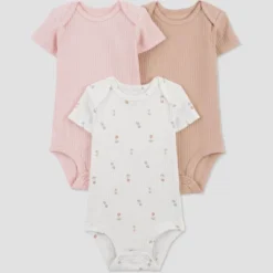 Carter's Just One You® Baby Girls' 3pk Floral Bodysuit - White -Carter's Shop GUEST b61b605c a700 48b0 be21 daf1b7930420