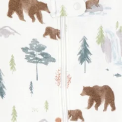 Carter's Just One You® Baby Boys' 2pk Forest/Striped Sleep N' Play - Blue