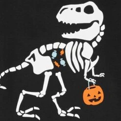 Carter's Just One You® Toddler Boys' Halloween Skeleton And Dinosaurs Short Sleeve Pajama Set - Orange/Black -Carter's Shop GUEST bd966bb0 39f9 46d6 b261 a998427e85de