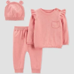Carter's Just One You® Baby Girls' 3pc Sweater Top & Bottom Set - Pink -Carter's Shop GUEST c209255f 94c4 4ad1 a594 d158c48f94db