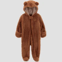 Carter's Just One You®️ Baby Girls' Bear Jumper - Brown -Carter's Shop GUEST c5aa8001 366e 4b64 b076 b90d3cf62d65