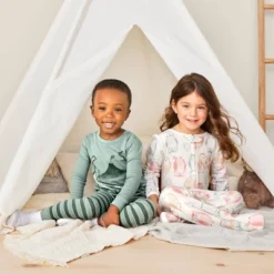 Carter's Just One You®️ Toddler Girls' 2pk Florals And Owls Fleece Footed Pajama - Ivory/Green -Carter's Shop GUEST c71a6760 f9ee 4c2c b427 ae0bbb820ea5