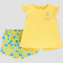 Carter's Just One You® Toddler Girls' Pineapple Top & Bottom Set - Yellow 5 Carter's Just One You® Toddler Girls' Pineapple Top & Bottom Set - Yellow -Carter's Shop GUEST d0b19b23 6cfd 4266 ab0d 3e7c9394fcb4