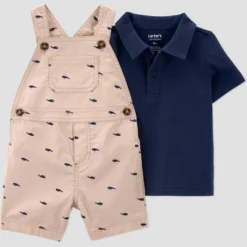 Carter's Just One You® Baby Boys' Whale Romper - Navy Blue/Khaki -Carter's Shop GUEST e2d8714c e14d 4ed6 9a5b 7ae446a675d8