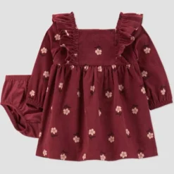 Carter's Just One You® Baby Girls' 2pc Floral Dress - Maroon -Carter's Shop GUEST f17a12dc 29ce 464a 9f8d 82d252d17675