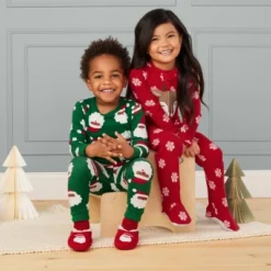 Carter's Just One You® Toddler 4pc Striped Santa Pajama Set -Carter's Shop GUEST f31b4440 a021 47b7 8c8b 14ef3b07a2c6