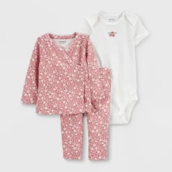 Carter's Just One You® Baby Girls' Cardigan Floral Top & Bottom Set - White/Pink -Carter's Shop GUEST f9289124 5b5a 435f 8ecb 5bf696a4cd3c