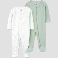 Carter's Just One You® Baby 2pk Sleep N' Play - Green/Ivory -Carter's Shop GUEST fd581910 bc7d 49f8 b1bb 8d42eb28200a